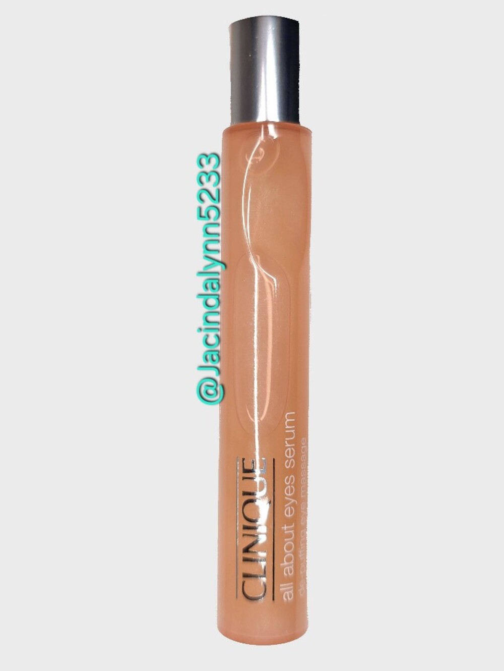 Clinique All About Eyes Serum De-Puffing Eye Massage Skincare Treatment